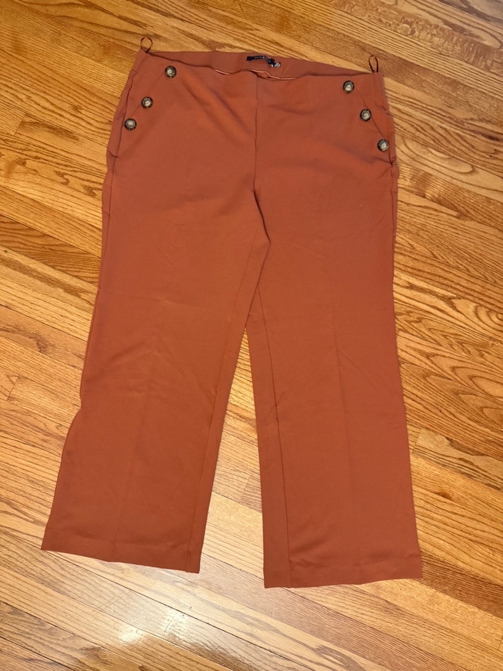 New W/O tags! Wide Leg Sailor button Trousers